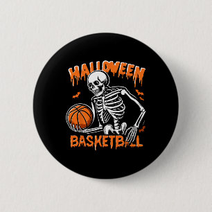 Badge Rond 5 Cm Squelette Squelette Halloween Tri Ou Traite