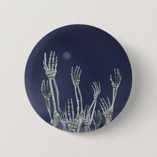 Badge Rond 5 Cm Squelettes - bouton de Halloween