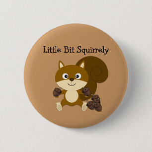 Badge Rond 5 Cm Squirrely