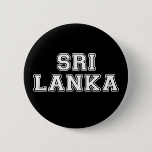 Badge Rond 5 Cm Sri Lanka