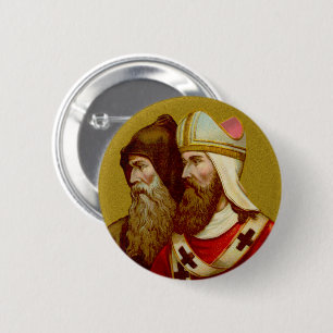 Badge Rond 5 Cm SS. Cyrille & Méthode (M 001)