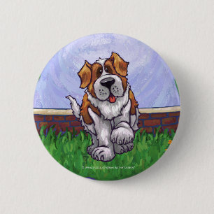 Badge Rond 5 Cm St. Bernard Gifts & Accessories
