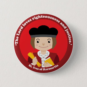 Badge Rond 5 Cm St Ivo Kermatin
