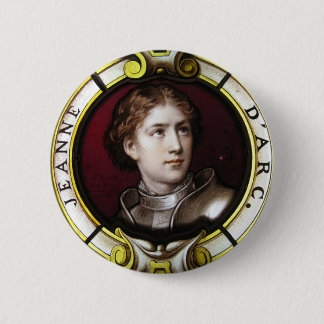 Badge Rond 5 Cm St Jeanne d'Arc