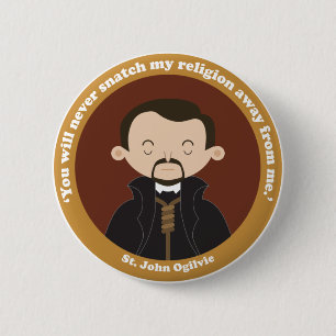 Badge Rond 5 Cm St. John Ogilvie