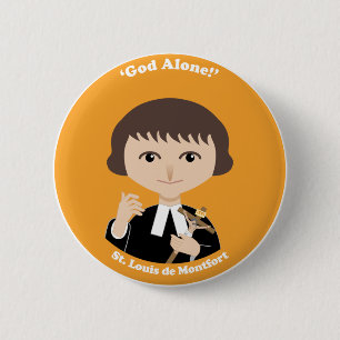 Badge Rond 5 Cm St Louis de Montfort