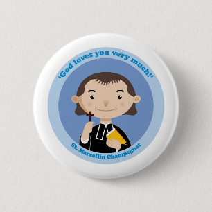 Badge Rond 5 Cm St. Marcellin Champagnat