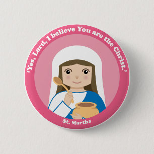 Badge Rond 5 Cm St Martha