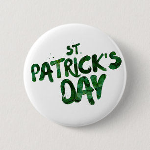 Badge Rond 5 Cm st-patrick Text
