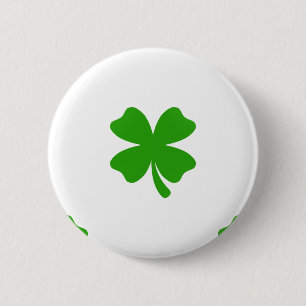 Badge Rond 5 Cm st patricks clover emoji