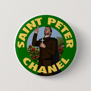 Badge Rond 5 Cm St Peter Chanel