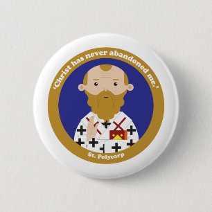 Badge Rond 5 Cm St. Polycarp