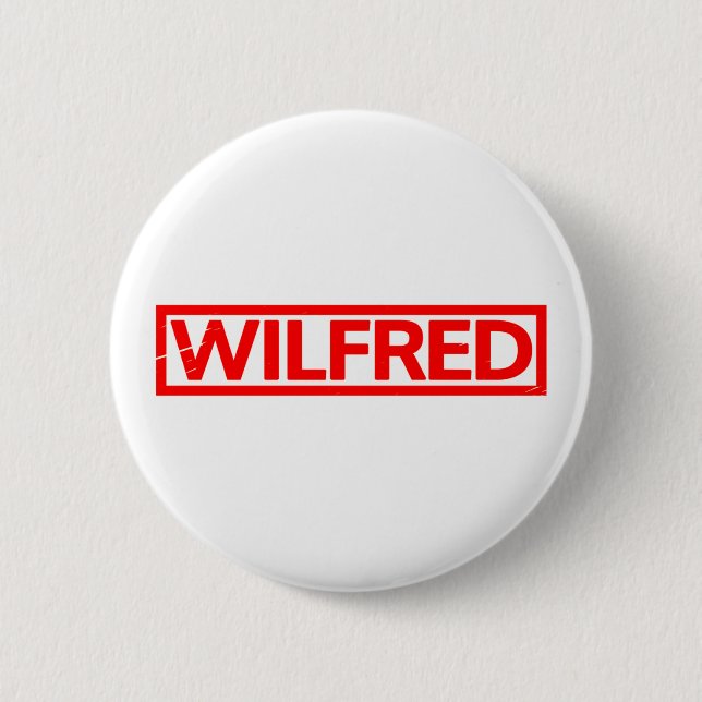 Badge Rond 5 Cm Stamp Wilfred (Devant)
