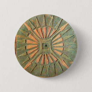 BADGE ROND 5 CM STAR DU MATIN