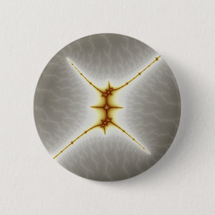 Badge Rond 5 Cm StarX - bouton de fractale