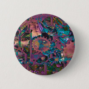 Badge Rond 5 Cm Steampunk, résumé