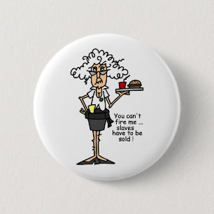 Badge Rond 5 Cm Stella avec l'humour d'attitude