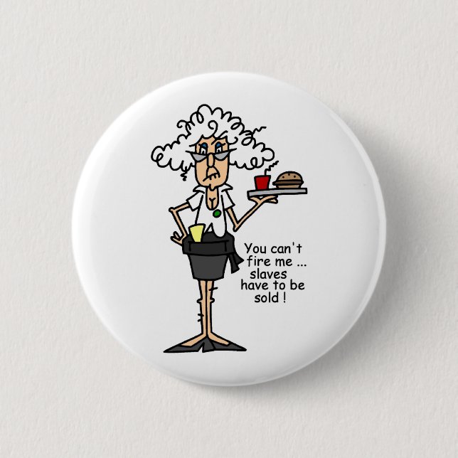 Badge Rond 5 Cm Stella avec l'humour d'attitude (Devant)
