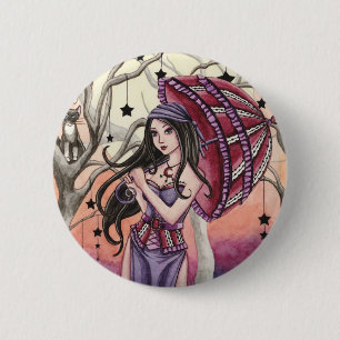 Badge Rond 5 Cm Stella - bouton de sorcière
