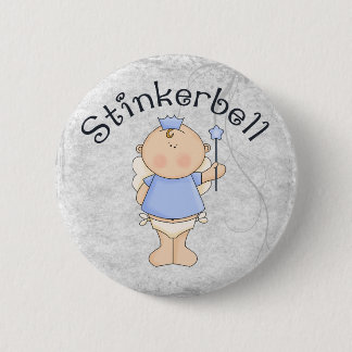 Badge Rond 5 Cm Stinkerbell