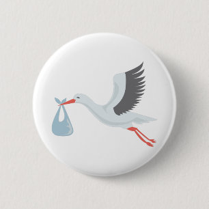 Badge Rond 5 Cm Stocker La Livraison