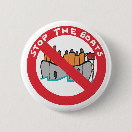Badge Rond 5 Cm Stop The Boats