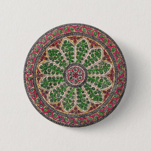 Badge Rond 5 Cm Stramoine Plaque Vintage Herboriste