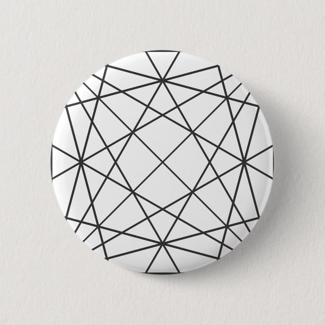 Badge Rond 5 Cm Structure Abstraite (Devant)