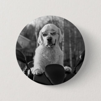 BADGE ROND 5 CM STYLE DE CHIEN