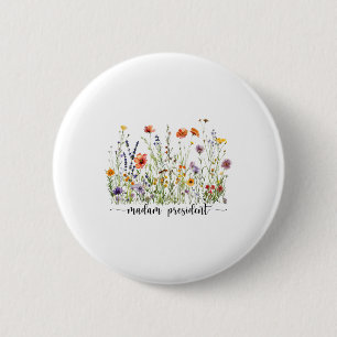 Badge Rond 5 Cm Subtil Vote Kamala Harris Waltz 2024 Kamala Pour P