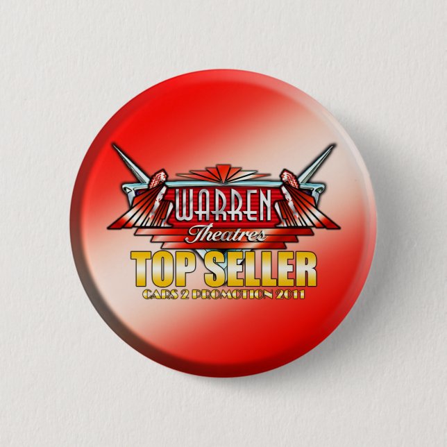 Badge Rond 5 Cm Succès de promo de voitures (Devant)