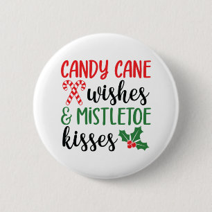 Badge Rond 5 Cm Sucres de canne et bisous