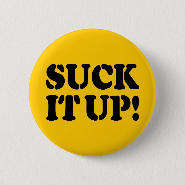 BADGE ROND 5 CM SUIS-LE ! (Devant)
