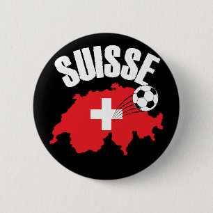 Badge Rond 5 Cm Suisse Suisse Football