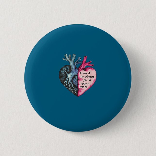 Badge Rond 5 Cm Sunflower Suicide Awareness  (Devant)