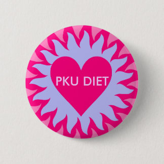 BADGE ROND 5 CM SUNQUEEN.2, RÉGIME DE PKU