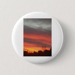 Badge Rond 5 Cm Sunset de la Nouvelle Angleterre