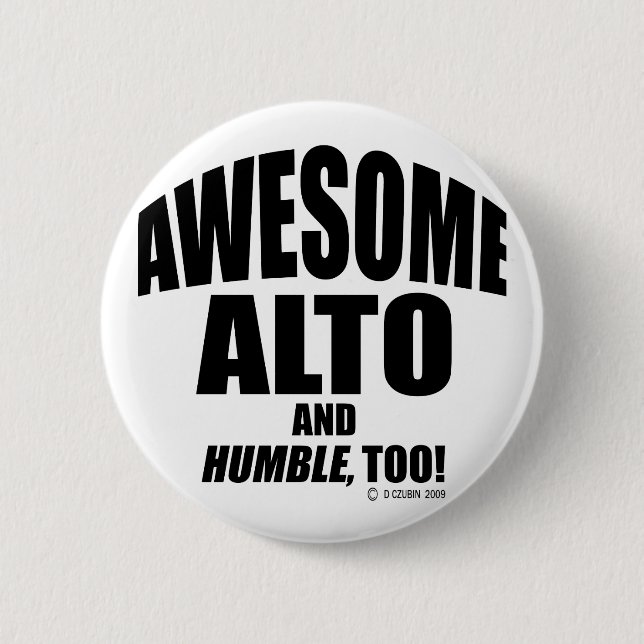 Badge Rond 5 Cm Super Alto (Devant)