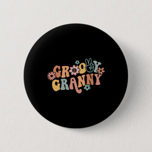 Badge Rond 5 Cm Super Granny One Thanksgiving Granny Thanksgiving