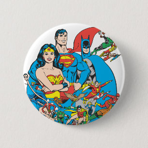 Badge Rond 5 Cm Super Powers™ Collection 1
