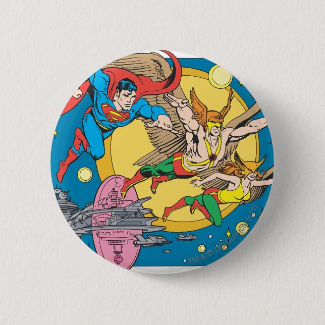 Badge Rond 5 Cm Super Powers™ Collection 15 (Devant)