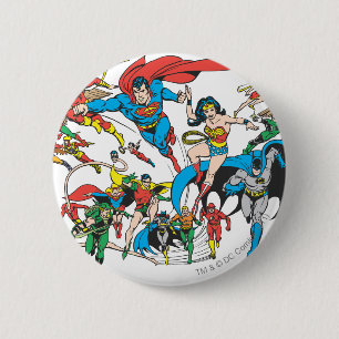 Badge Rond 5 Cm Super Powers™ Collection 3