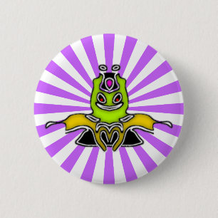 Badge Rond 5 Cm Super Weirdo (colors)