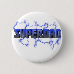 Badge Rond 5 Cm Superdad de électrification