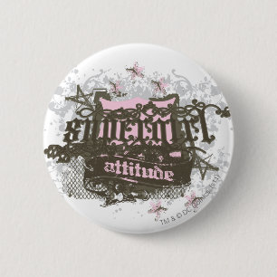 Badge Rond 5 Cm Supergirl Attitude