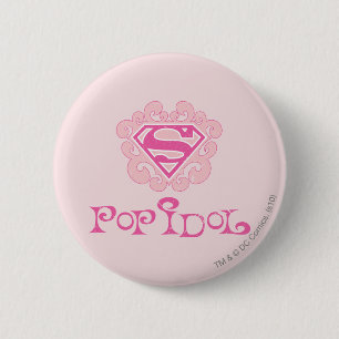 Badge Rond 5 Cm Supergirl Pop Idol