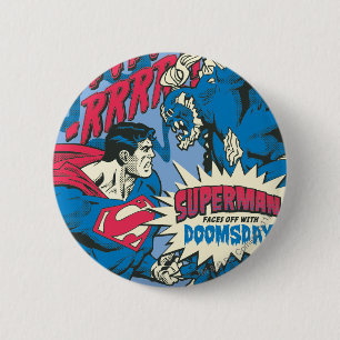 Badge Rond 5 Cm Superman 13