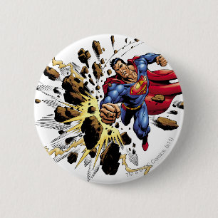 Badge Rond 5 Cm Superman 68