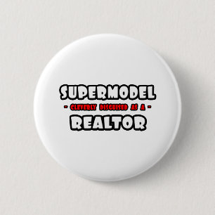 Badge Rond 5 Cm Supermodèle .. Réalisateur
