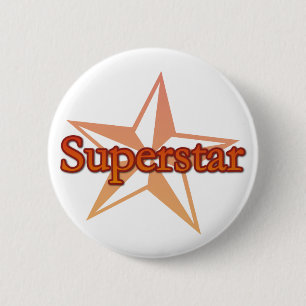 Badge Rond 5 Cm Superstar